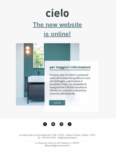 New website<br />25/10/2018