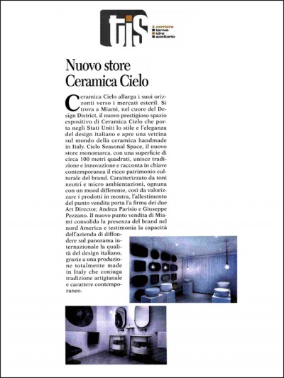 TIS Corriere Termo Idro Sanitario<br />February 2019