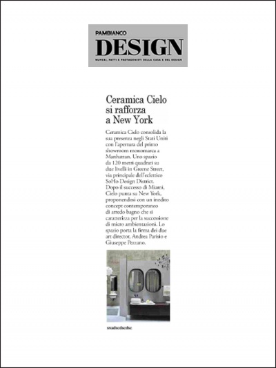 Pambianco Design<br />Mai 2020
