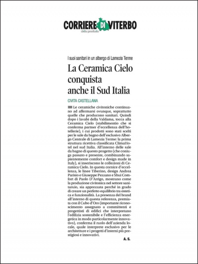 Corriere di Viterbo<br />Novembre 2020