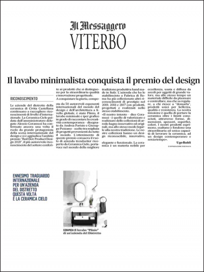 Messaggero di Viterbo<br />Aprile 2021