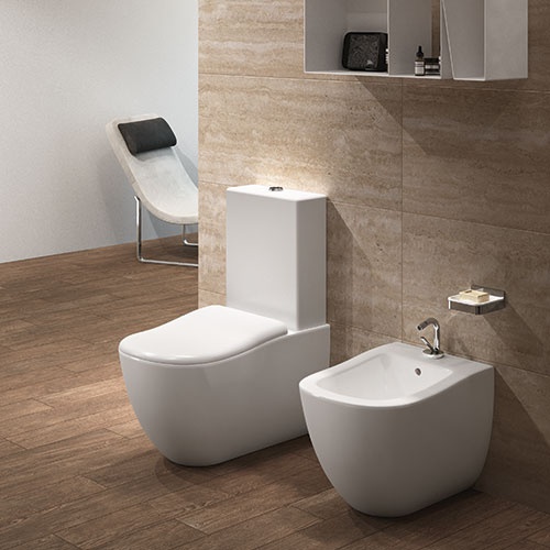 Monoblock wc