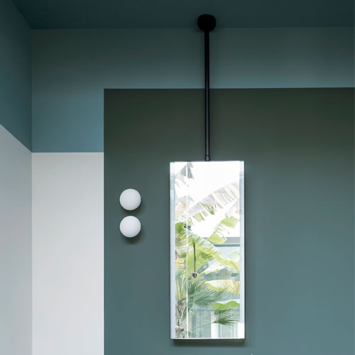 Argo mirror ceiling installation