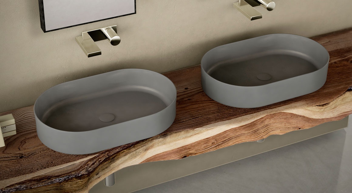 Shui Comfort oval washbasin 60 x 38