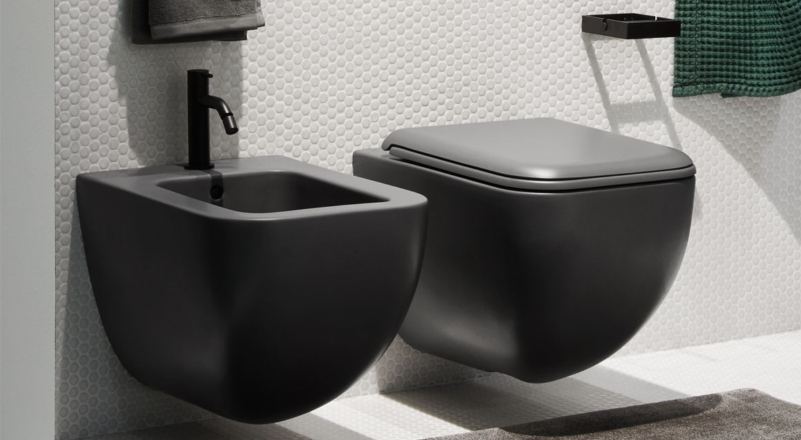 Wall-hung wc rimless