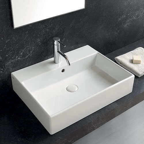 Rectangular washbasin 50