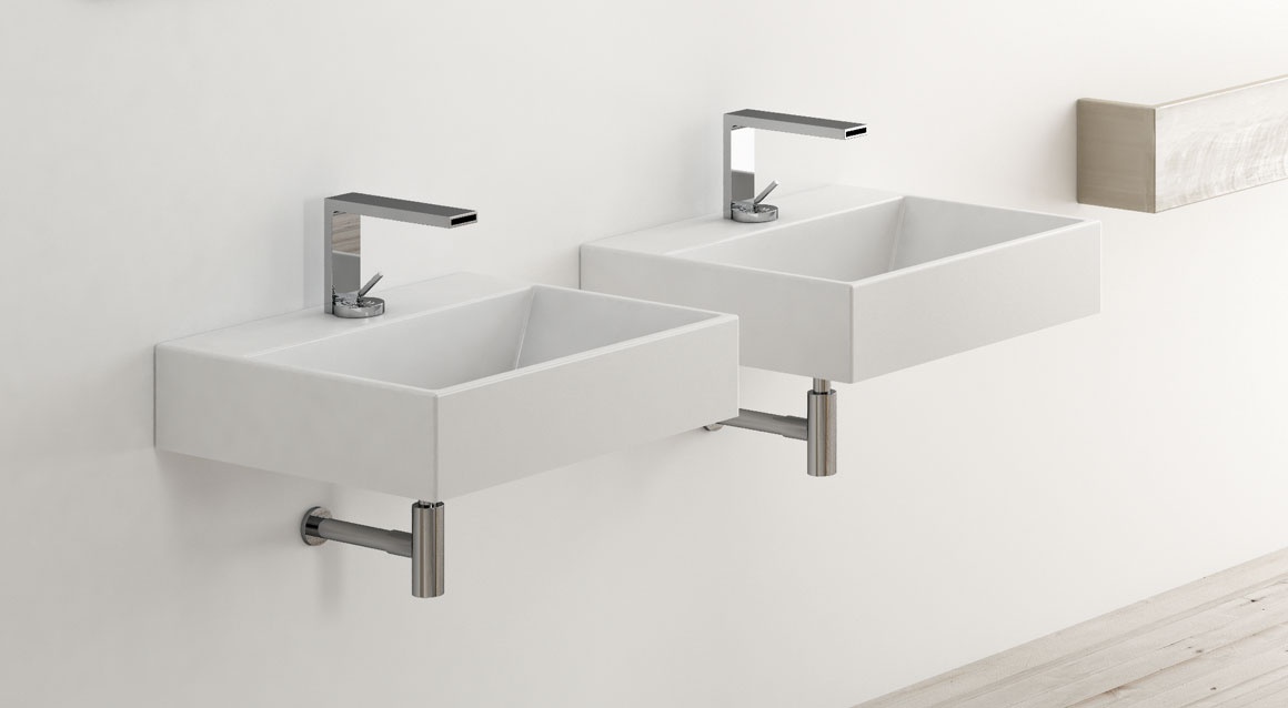 Rectangular washbasin 50
