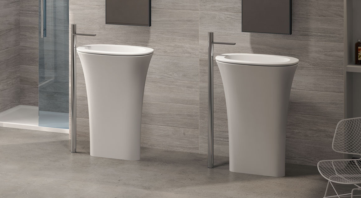 Amedeo Ovale freestanding washbasin