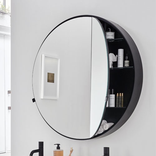 Round Box mirror