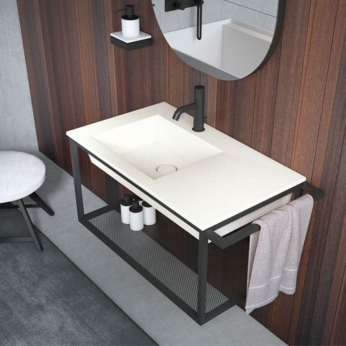 Lavabo suspendido a pared 48