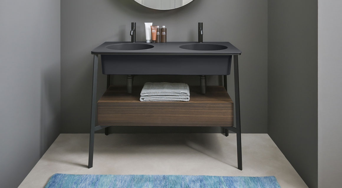 Catino Doppio with drawer
