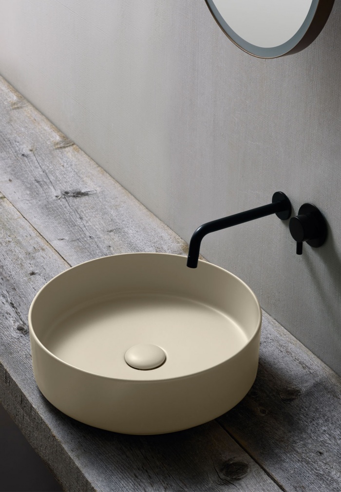 Round washbasin 40 - Lino
