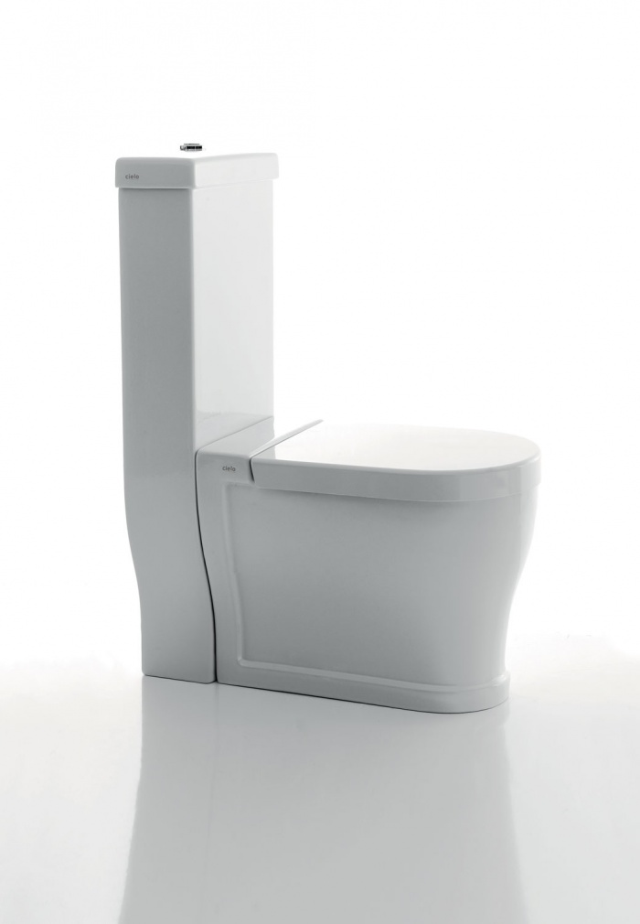 Vasi Monoblocco In Ceramica.Opera Wc A Terra Tondo Con Cassetta Monoblocco Collezione Opera Ceramica Cielo S P A