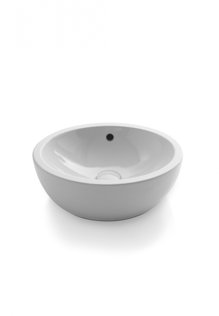 Lavabo. Acabado Blanco brillo.