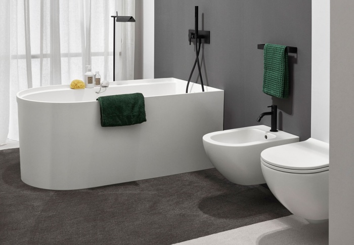 Bañera Febe Talco, en  LivingTec® y sanitarios suspendidos Enjoy Talco